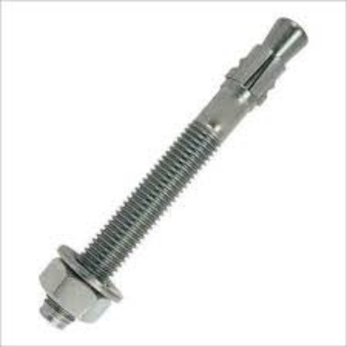Industrial Wedge Anchor - Stainless Steel, Galvanized, Silver | Expansion Mechanism, High Load-Bearing Capacity