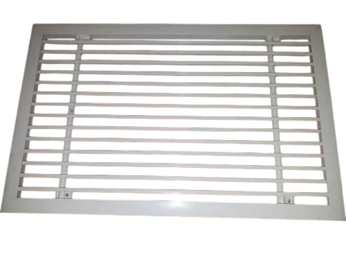 Linear Slot Diffuser - Metal, White, Rectangular | Durable, Smooth Finish, Easy Installation