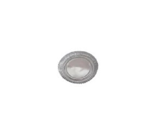 Paper Disposable Plate - Paper, Various Sizes, Silver | Lightweight, Event and Party Supply, Customizable