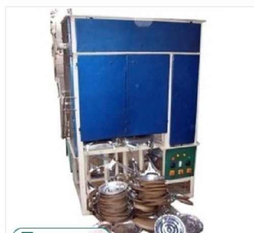 Paper Plate Making Machine - Metal, Blue, 220-440 Volt | Tested Quality, Easy Maintenance, 1 Year Warranty