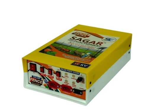 Park Solar Fence Guard Zatka Machine - Metal, 16/20 Size, Multicolor, 4.5mA Input Current, Fully Automatic | Industrial, High Efficiency, Warranty Included
