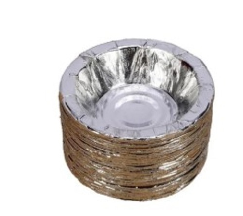 Plain Disposable Paper Dona - Paper, Various Sizes, Silver | Light Weight, Tear Resistant, Event and Parties Supply