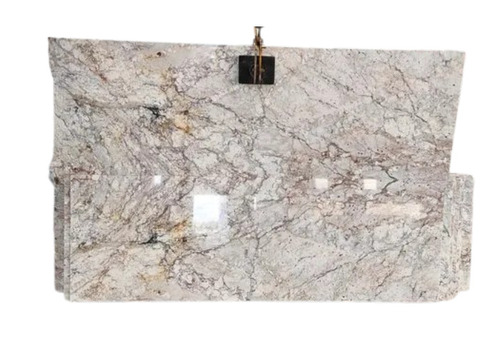 Polished Steel Grey Granite Slabs - Rectangular Big Slab, 15-17mm Thickness | Kitchen Countertops, Polished Finish