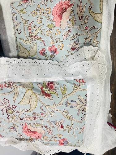 Pure Cotton Double Bed Bedsheet with two 2 pillow covers with lace border on pillow covers colour gurantee and other colours and designs available in reasonable price