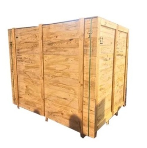 Rubber Wood Packaging Box - Rubber Wood 5-15 mm Thickness Yellow Square | Moisture Proof Termite Resistant 100 kg-3 Ton Capacity