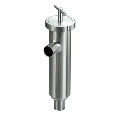 Ss Dairy Pipeline Filter - Stainless Steel SS304, 1.5 Inch, Silver, 2 mm Screen Opening | Socket Weld, Polished Finish, 10 Bar Max Pressure