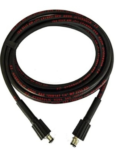 2750psi Cazar High Pressure Car Washer Pipe - PVC 6mm Diameter, Grey, 13m | Industrial Plumbing, Round Shape, Elbow Fittings