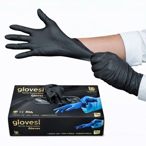 9 Inch Nitrile Examination Gloves