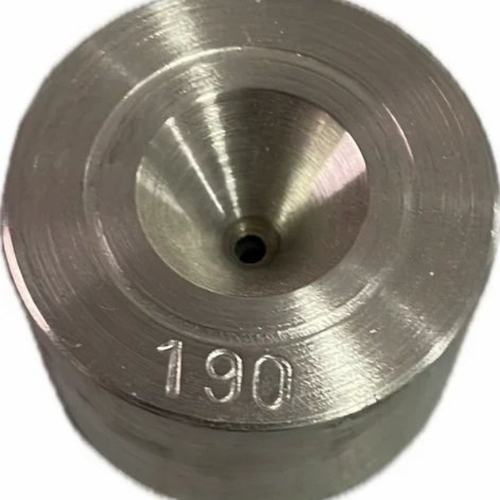 Diamond Drawing Die - Metal Silver, High Thermal Stability | Wear Resistance, Smooth Precision Finish, Low Friction