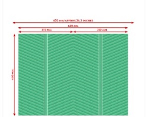 Kela Patta BOPP Leaf Film - BOPP, Green, Rigid | Lightweight, Glossy Finish, Delivered On Time