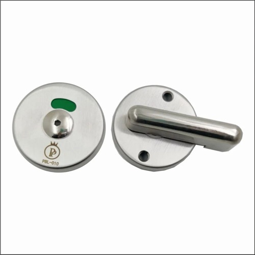 Pbl 003 Bathroom Indicator Lock - Stainless Steel, Green | Smooth Locking Mechanism, Corrosion Resistant, Easy Installation