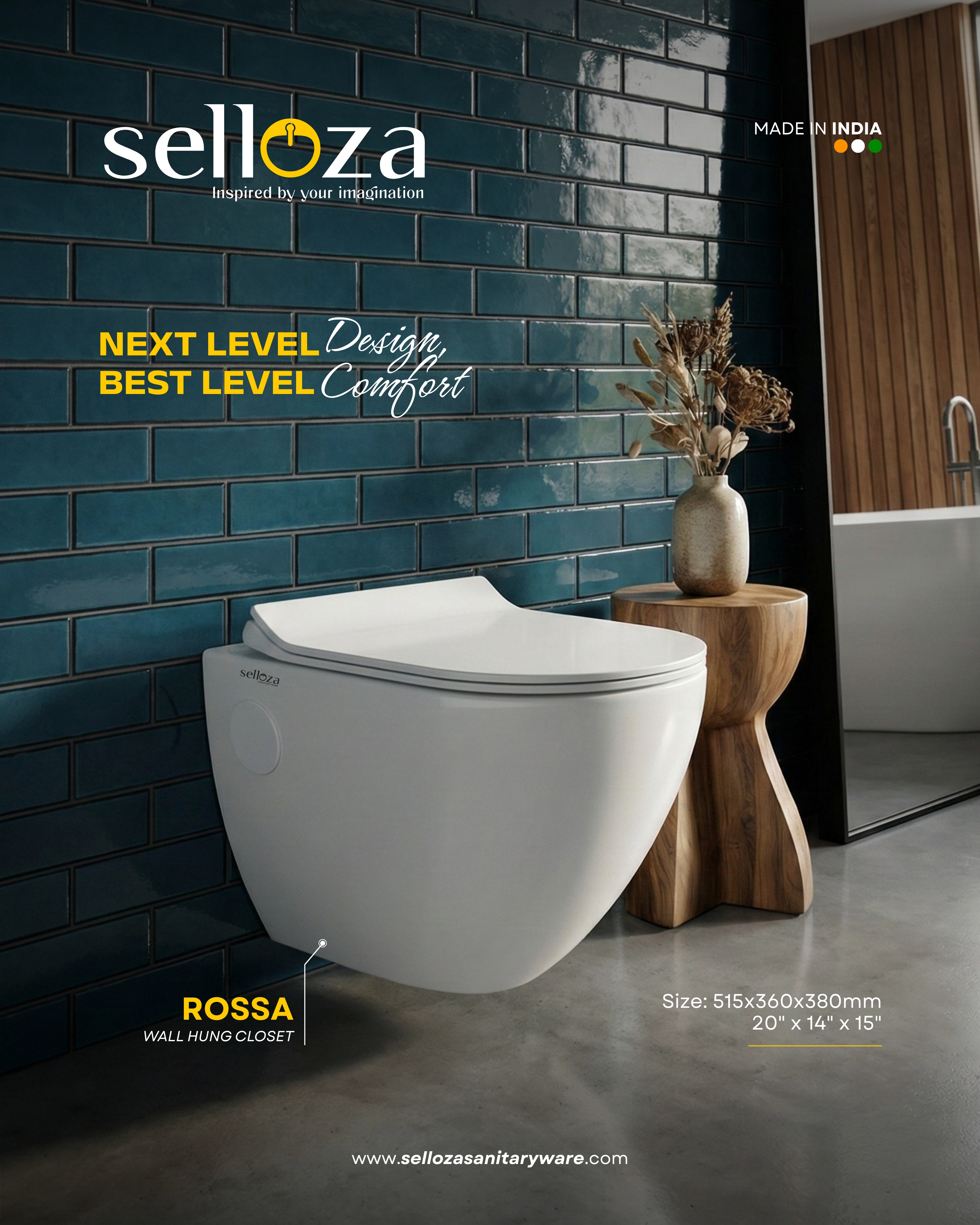 Rob Wall Hung Wall Mount Closet