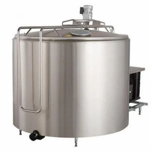 Small Bulk Milk Cooler - Stainless Steel, 100-1500L Capacity, Silver, 5-32 KVA Power, Up To 40Â°C Temperature Range