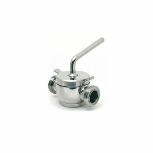 Ss Two Way Plug Valve - Stainless Steel SS304/316 25-100 mm Silver, Polished, Lever Operated, Corrosion Resistant