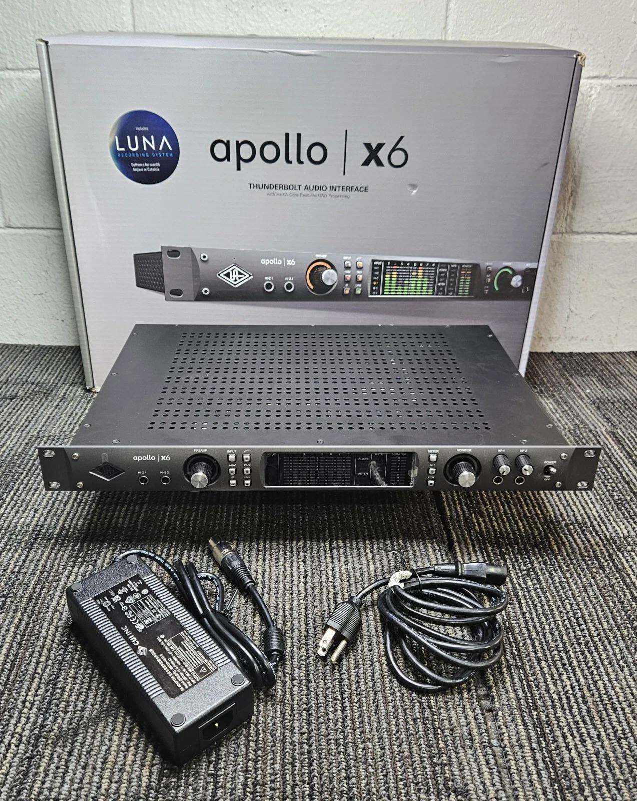 Worldwide Fast Delivery For Audio Uad-2 Apollo X6 He Us Apollo X6 Thunderbolt Audio Interface Direct Home Delivery - Color: Yes
