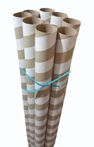 4 Inch Printed Paper Core Tube - Paper, Round, Standard Size | Eco Friendly, Packaging Use