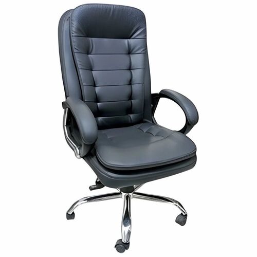 Black CEO Chair - Standard Size, Black | Durable, Easy to Clean, Eco-Friendly, Comfortable