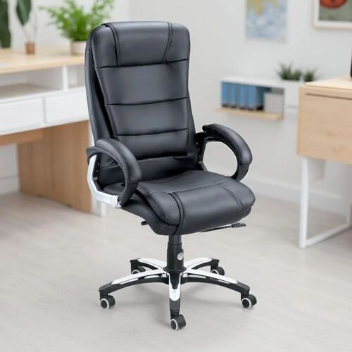 Black Comfortable Office Chairs - Standard Size, Black | Durable, Easy to Clean, Eco-Friendly, European Style