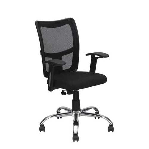 Black Fabric Office Chair