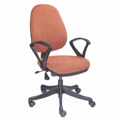 Comfortable Workstation Chair - Stainless Steel, Standard, Orange | Durable, Easy To Clean, Eco-friendly