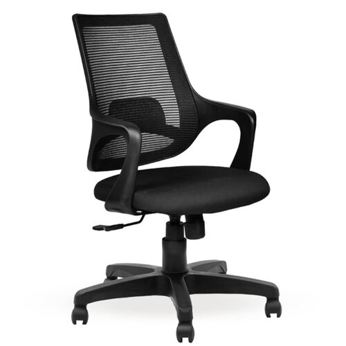 Conference Room Chair - Stainless Steel Standard Black, Durable Easy To Clean Eco-Friendly