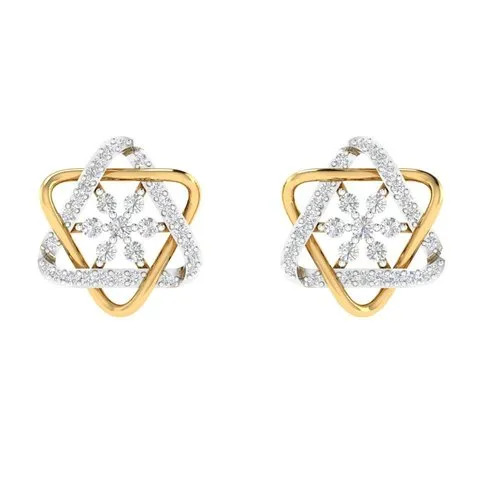 Designer Diamond Earrings - Diamond Cut: Excellent