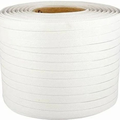 Pp Straping Roll - Polypropylene Material, White, All Sizes | Strong, Tear Resistant, Flexible Strap, Chemical Resistant