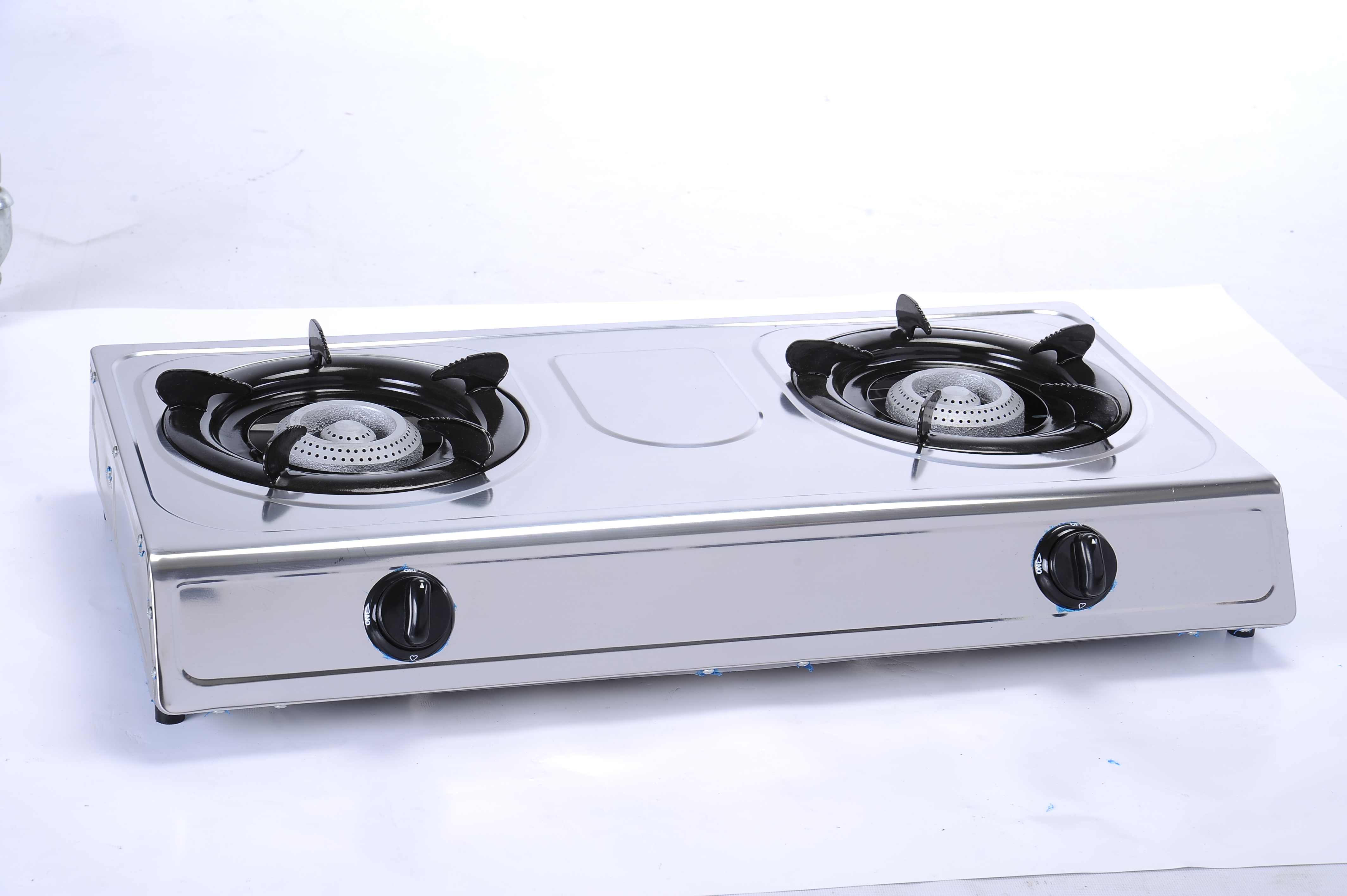 Stainless Steel Automatic Ignition Gas Stove - Gas Type: Lpg/ng