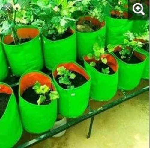 Vegetable Plants Grow Bags - HDPE Tear Resistant Material, Light Weight, Easy to Clean