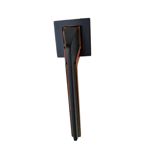 6 Inch Black Aluminum Mortise Door Lock