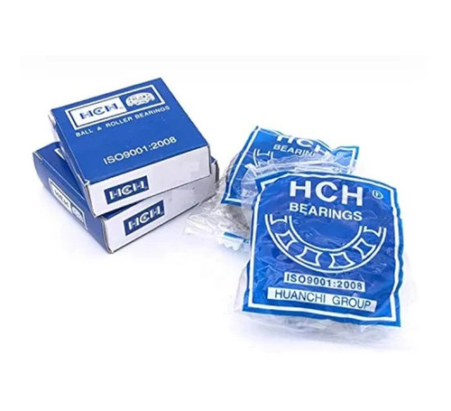 6202 HCH Ball Bearings - Stainless Steel, Single Row, Round, Polished Finish | Silver Color
