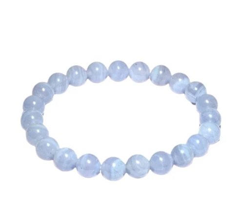 Blue Lace Agate Gemstone Bracelets