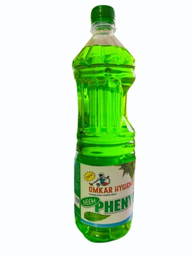 Concentrate Green Neem Phenyl - 1L Plastic Bottle, Green | Prevents Stains, 100% Germs Killing, Neem Fragrance