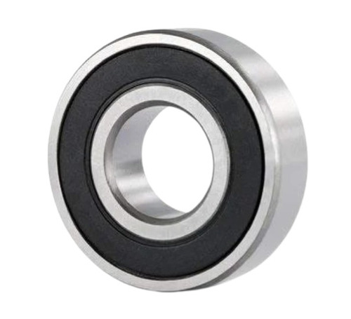 Deep Groove Ball Bearings - Stainless Steel, Polished Silver, 2RS Rubber Seal | Industrial Use