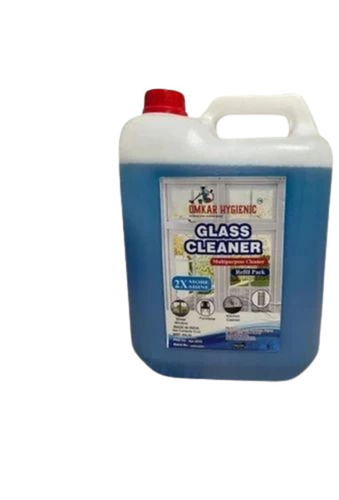 Glass Cleaner 5 Ltr - 5L Blue Can | Prevents Stains, Kills Germs, 12 Months Shelf Life
