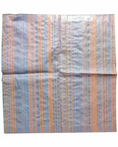 Hdpe Woven Sack Bag - HDPE Woven, 40 kg Capacity, Multicolor, Striped | Durable, Eco-Friendly, Water Resistant, Customizable