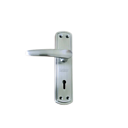 Mild Steel Mortise Door Lock - 5 Inch, Silver | Polished Finish, Smooth Locking Operation, Durable
