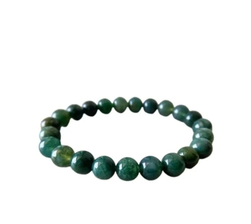 Moos Agate Druzy Gemstone Bracelets