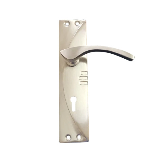 Mortise Door Lock - Metal 6 Inch Silver, Smooth Finish | Reliable Door Security, Easy Installation, Smooth Locking