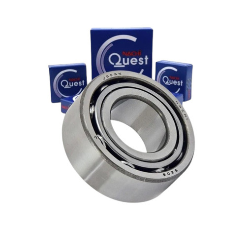 Nachi Ball Bearings - Stainless Steel 10-80mm Polished Bore Silver Single Row Industrial Use