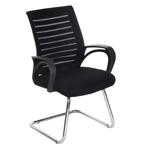 Office Executive Mesh Chair - Standard Size, Black | Corrosion Resistant, Durable, Eco-Friendly