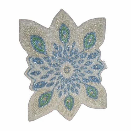 Polyester Hand Made Beaded Table Mat