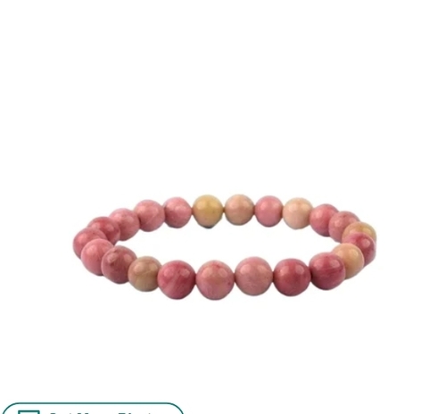 Rhodochrosite Gemstone Bracelets