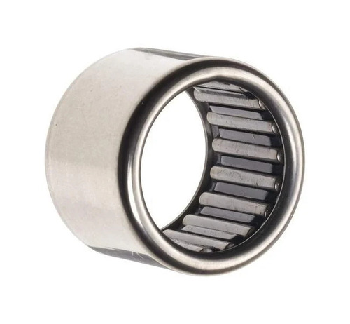 Round Needle Roller Bearing - MS Material, Silver, Polished, 3800-4300 RPM | Grease Lubricated, Corrosion Resistant