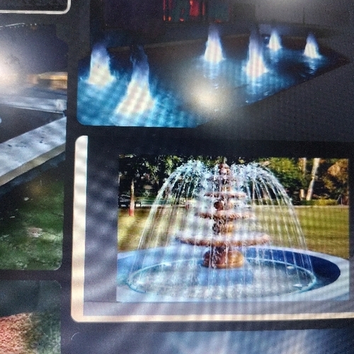 Sandstone Ring Fountain