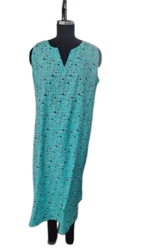 V Neck Ladies Maxi