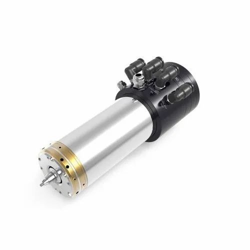 Cnc Atc Pcb Drilling Spindle Motor - Air Spindle, 61.9 mm Diameter, Silver | 3 Phase, Industrial Use, 20,000-200,000 RPM