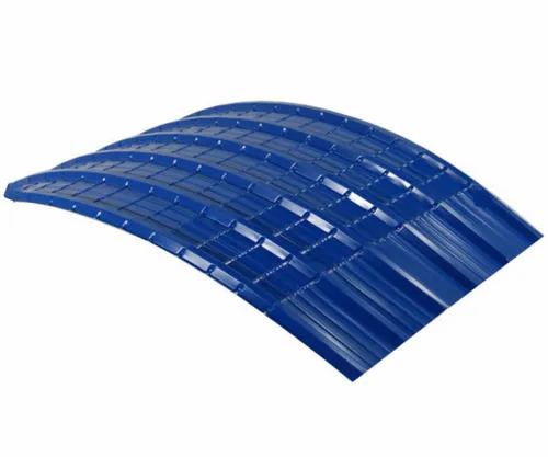 Curved Crimp Roofing Sheet - PPGI 16 ft Blue 0.40 mm | Durable Lightweight Water and Chemical Resistant