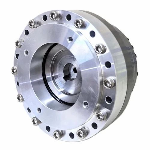 Harmonic Drive Gearbox - Wave Gears, Horizontal, 400-1000W, 60 RPM, Silver, Standard Size, Industrial Use