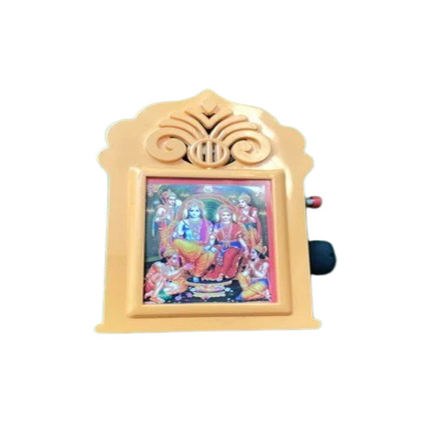Hindu Gayatri Mantra Chanting Box - Plastic, Rectangle, White, Electric | Easy to Install, Moisture Proof, Scratch Resistant, Durable Sound